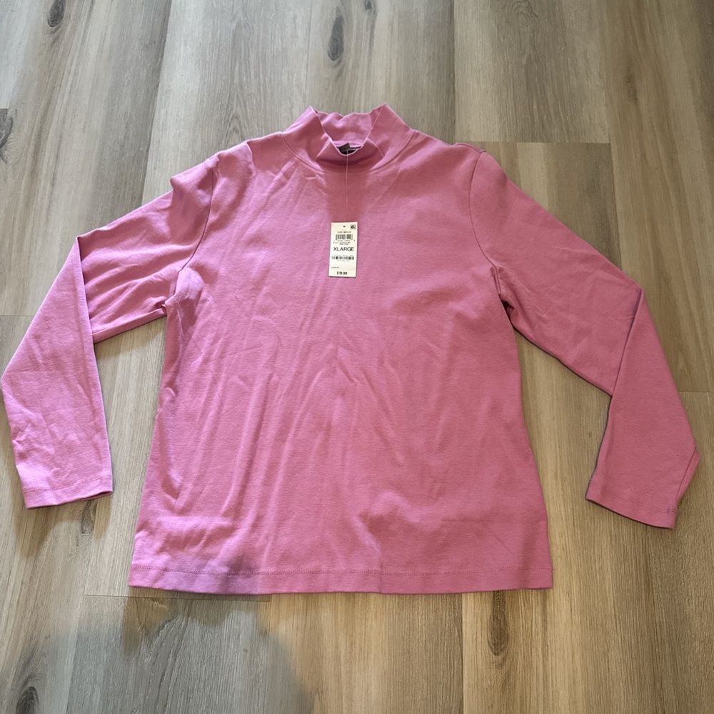 Style & Co. Pink Long Sleeve Top